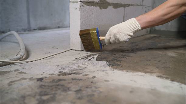 SJ Waterproofing Pros Interior Drainage System coverage map for Dover, KY and surrounding area